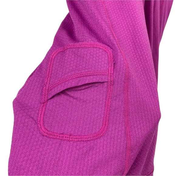 Lululemon Fuchsia Pink Drawstring Tank Top Sz 4 - Picture 3 of 6